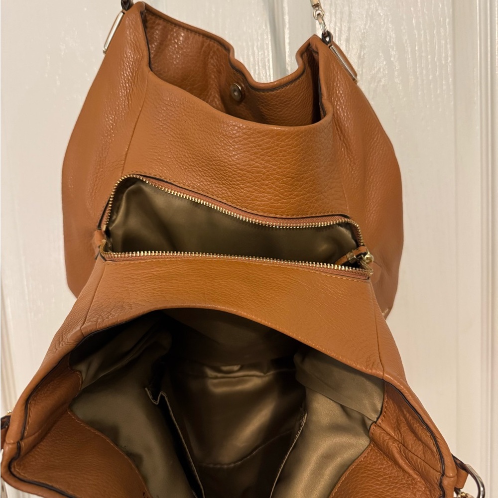 Coach Brown Leather Women's Bag (Phoebe) - Picture 4 of 12